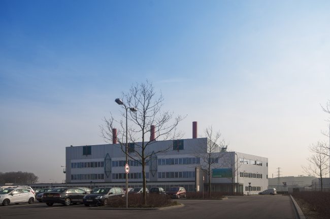 DSM gebouw met cleanroom van Basic Pharma