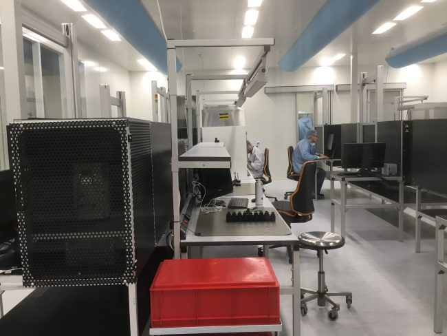 cleanroom ADMESY metalen wanden en plafonds