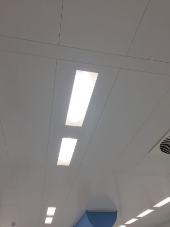cleanroom Antwerpen Space led verlichting ISO7
