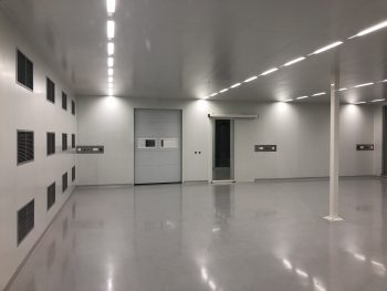 cleanroom plafond metaal demontabel systeem klasse ISO5